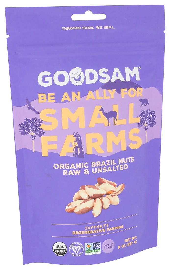 Goodsam, Organic Brazil Nuts Raw & Unsalted, 8 oz gallery