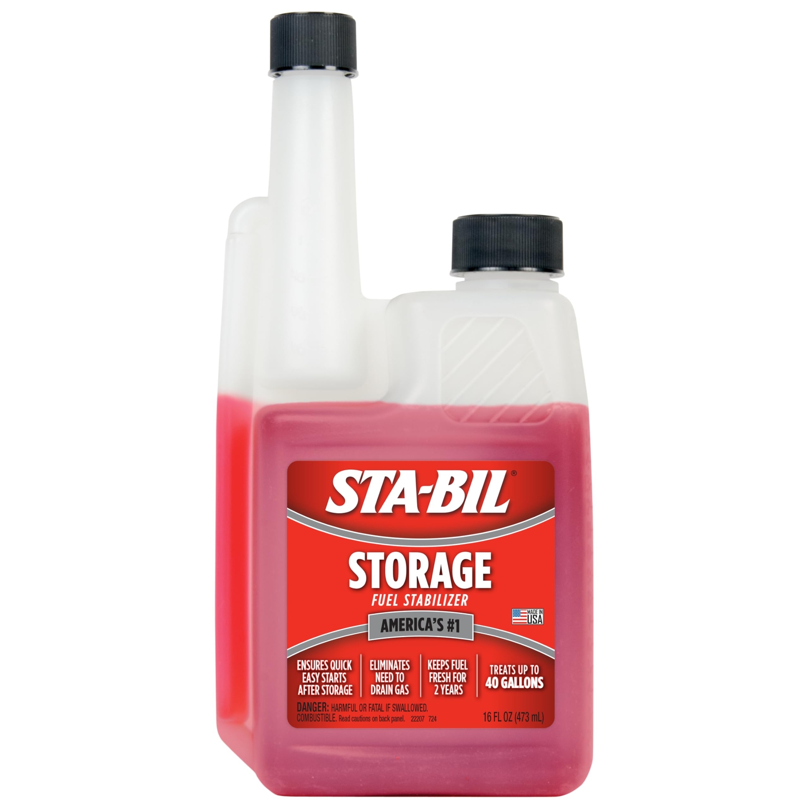 STA BIL Storage Fuel Stabilizer 16 Fl Oz Keeps Gas Fresh for 24 Months gallery
