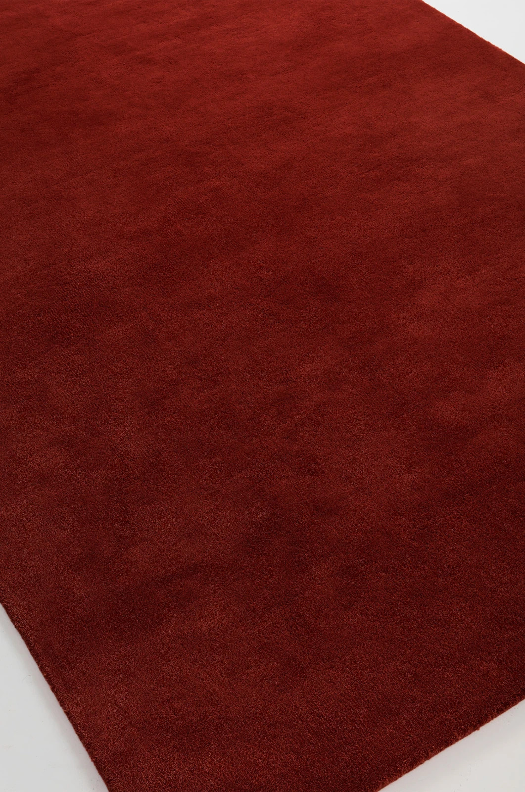 Red Solid Color Hand Tufted Area Rug 8x10 ft for Dining Room and Bedroom Carpet gallery