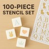 Stencil Set for Baby Shower Blocks - 100 Reusable Letter, Number & Icon Stenc... gallery