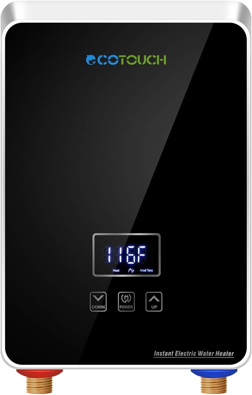 Tankless Water Heater Electric, ECOTOUCH 5.5kW 240V On Demand Hot Water Heater gallery