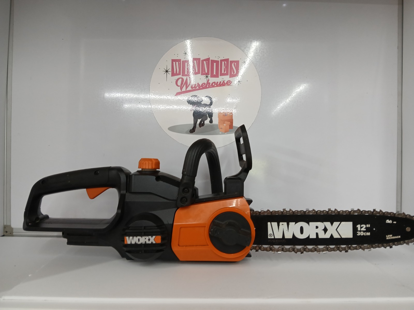 Worx 12" 30cm Cordless Chainsaw For Parts gallery