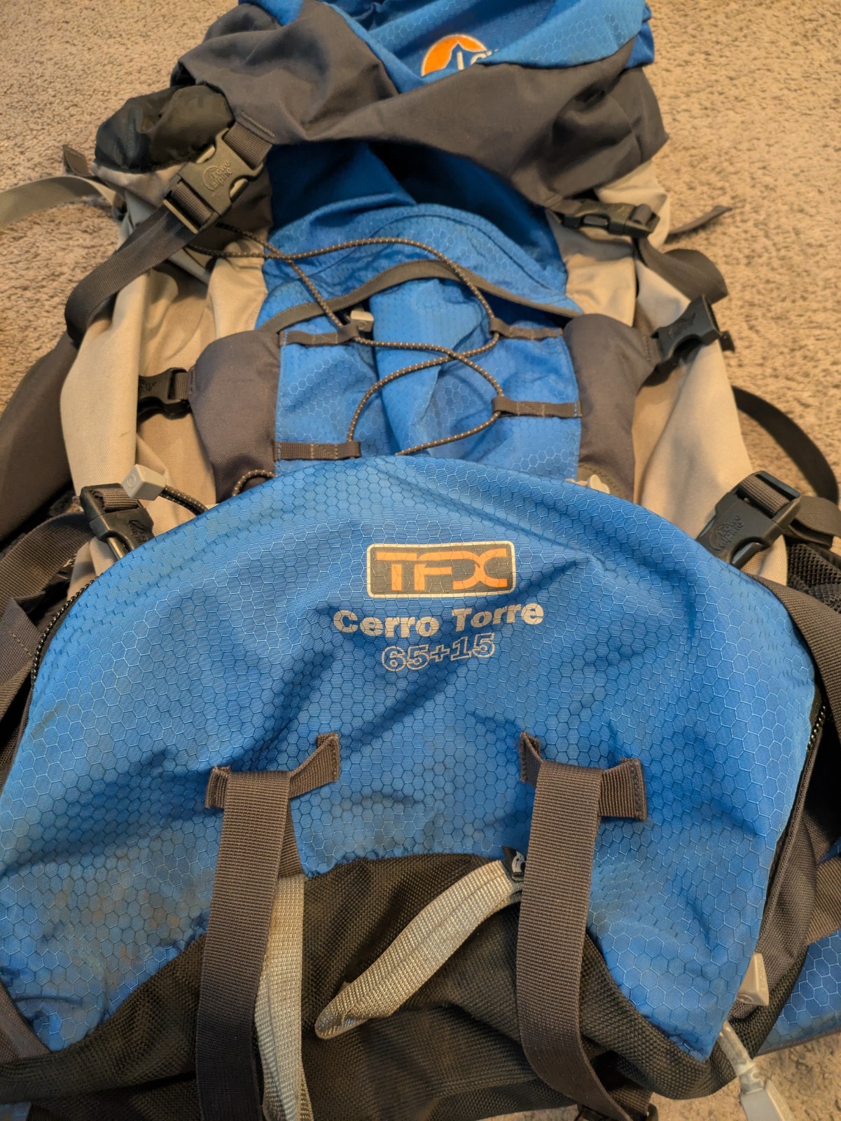 Lowe Alpine TFX 65+15 Expedition Hiking Pack Backpack 3