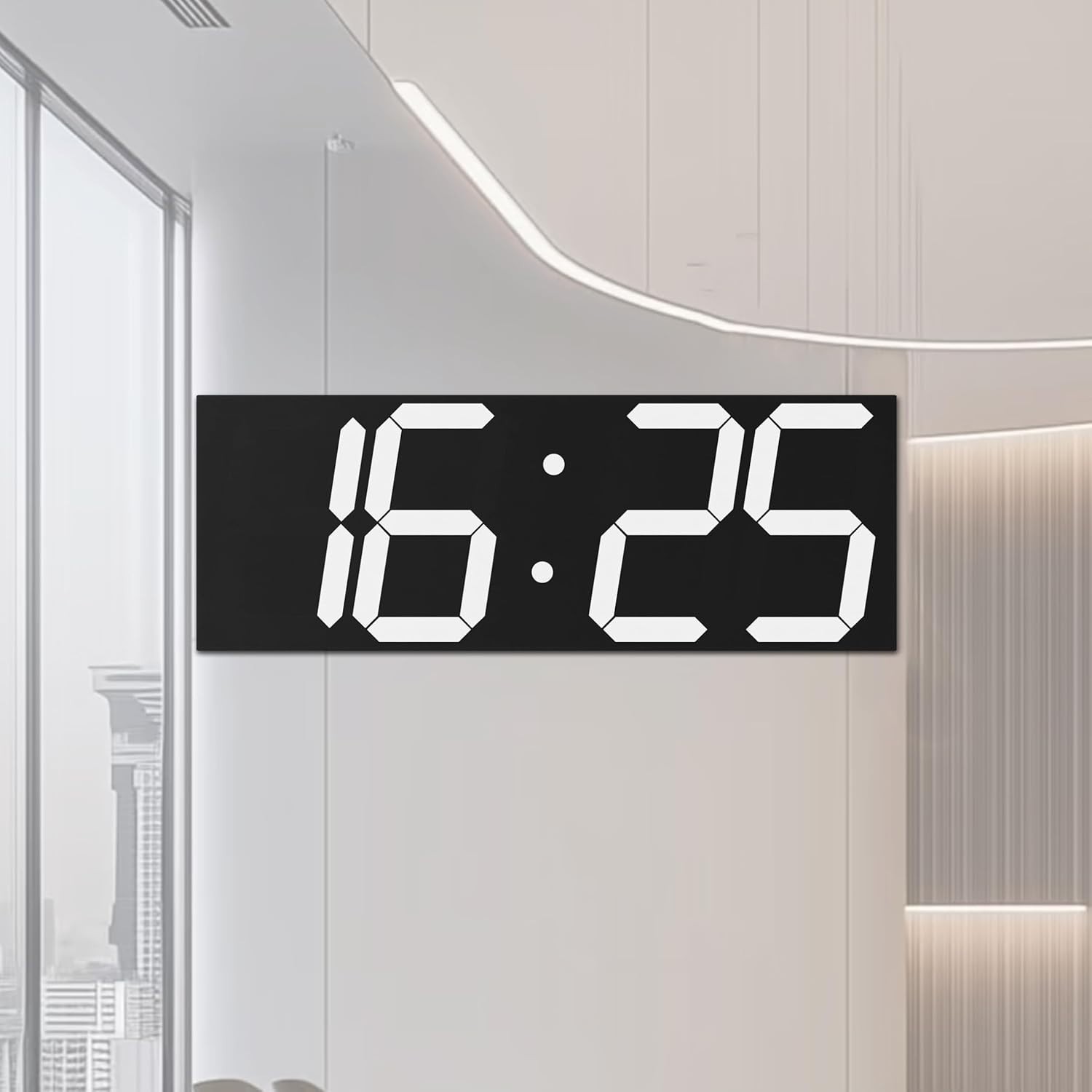 Digital Clock with Large Display 18.7 Inch, GPS Auto-Sync Time, Remote Control gallery