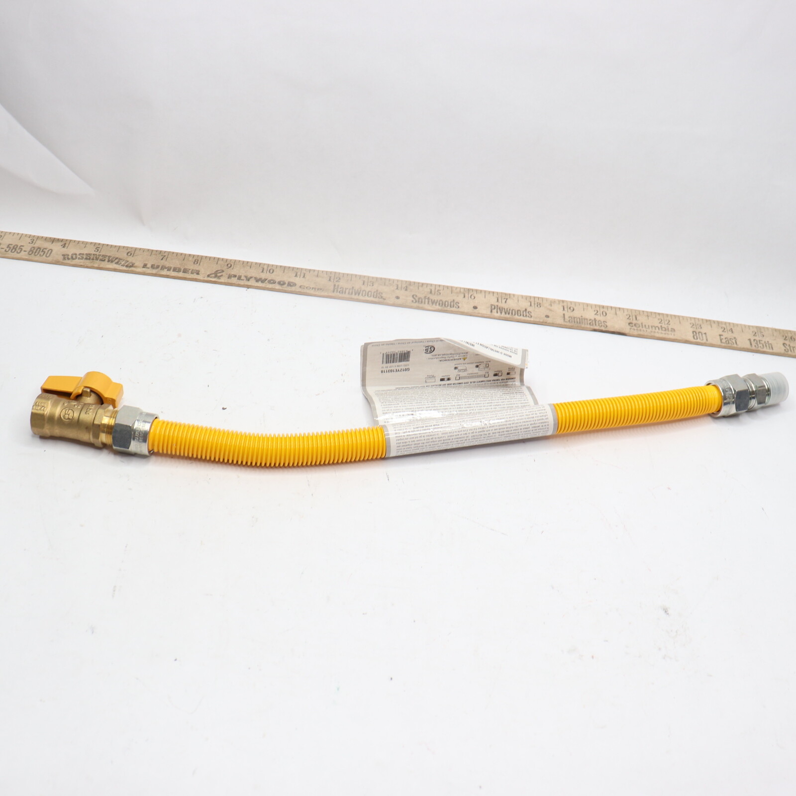 Gas Connector Yellow Coated 1/2M x 1/2F x 18" G012YE103118 gallery