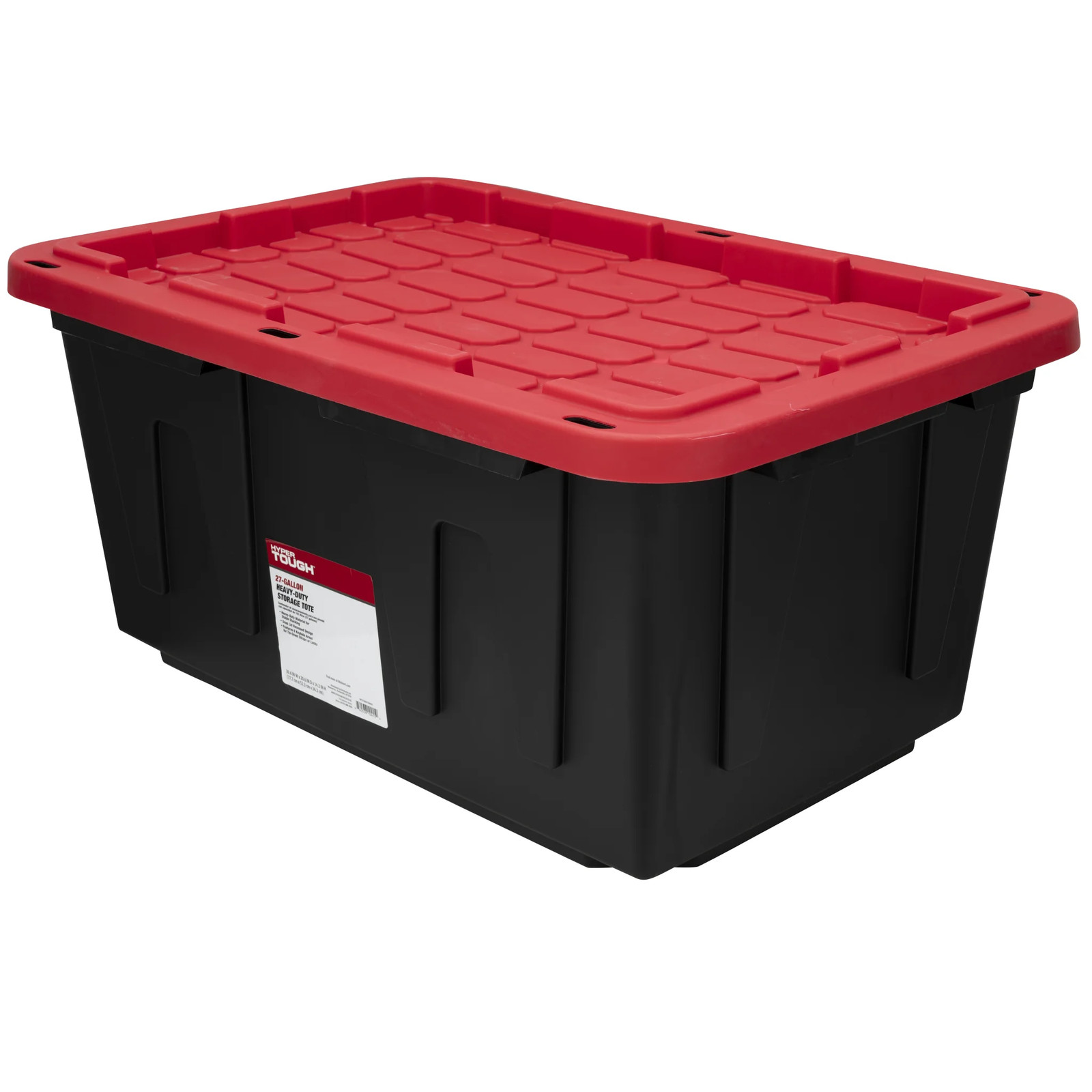 27 gallon storage bin Container Plastic Shelf Storage Bin Black Lid gallery
