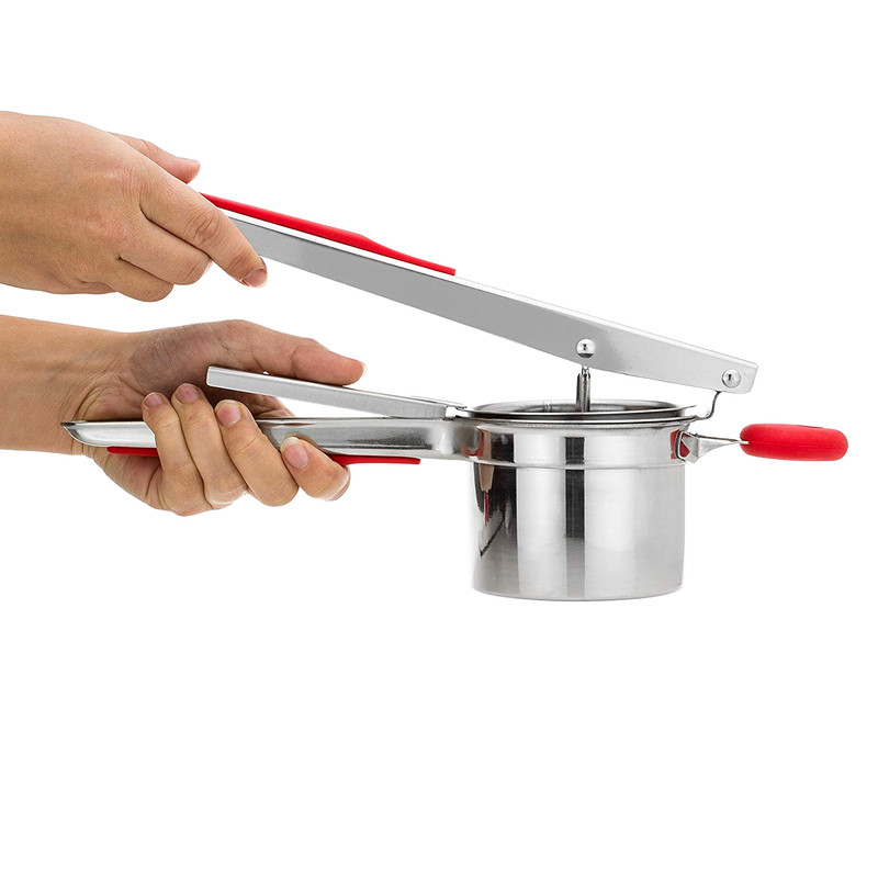 UberChef Potato Ricer Set with 3 Ricing Discs Fine Medium Coarse Stainless Steel gallery