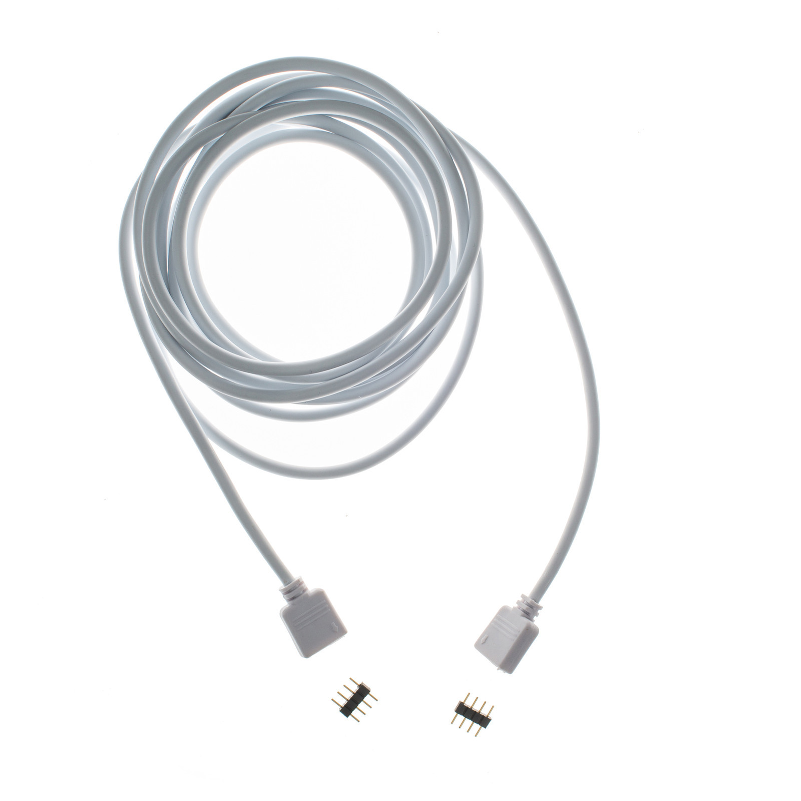 1M 2.5M 5M 4Pin Extension Connector Cable Cord For RGB LED Strip Light 5050 3528 gallery