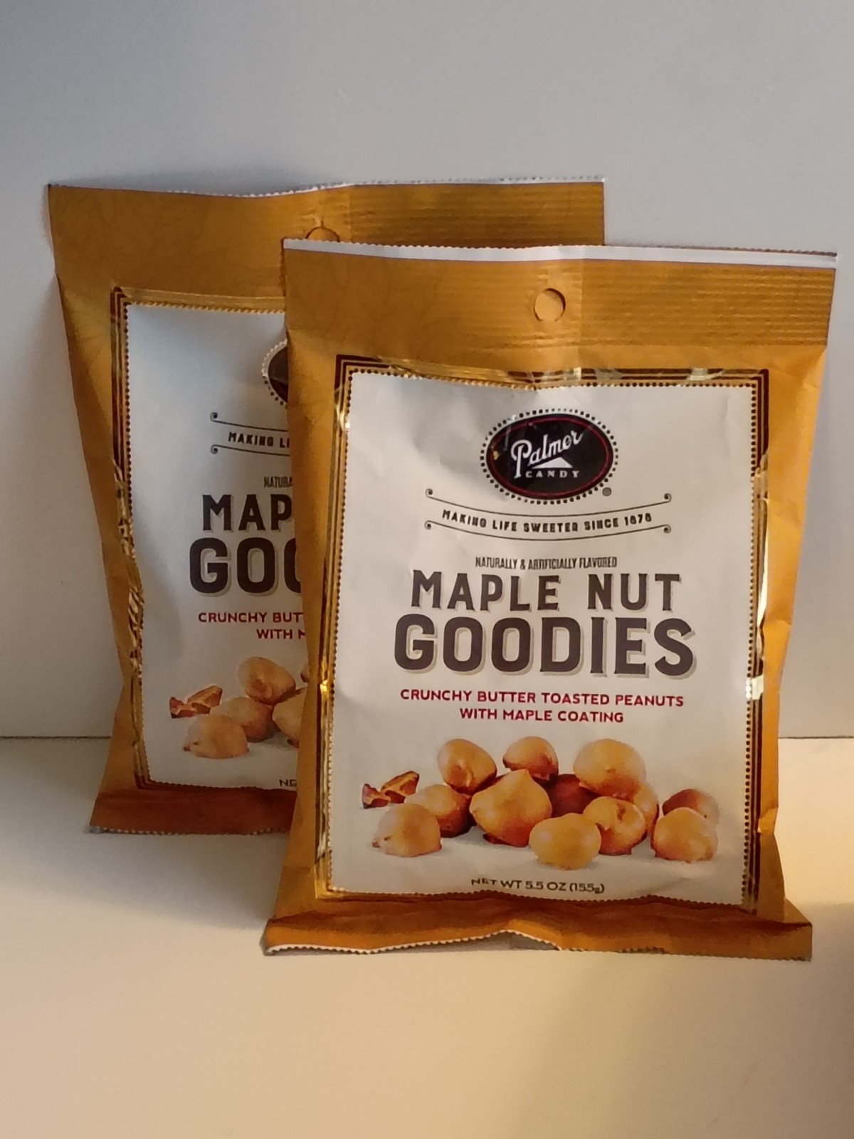Palmer Candy MAPLE NUT GOODIES Crunchy Butter Toasted Peanuts WITH MAPLE COATING gallery