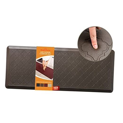 24 x 60 Inch Extra Support Anti Fatigue Barcelona Brown 60"L x 24"W x 0.8"Th gallery