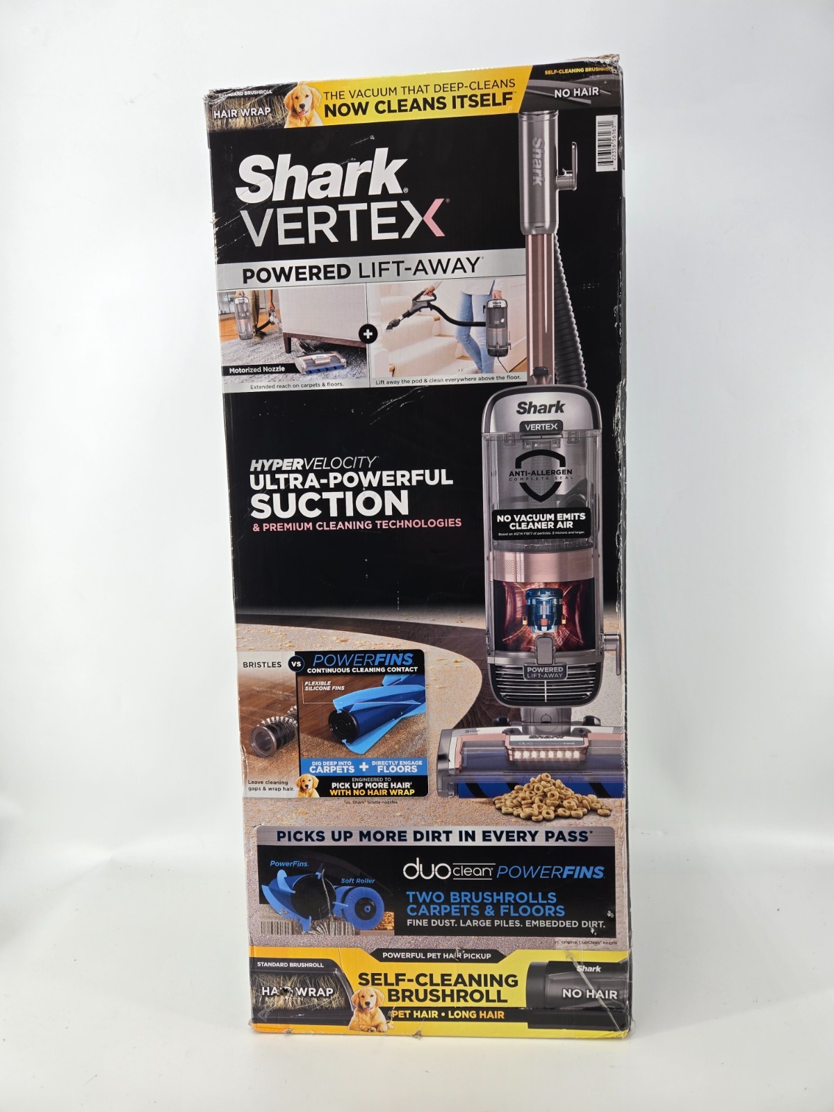 Shark AZ2002 Vertex DuoClean PowerFins Upright Vacuum w/ Powered Lift-Away gallery