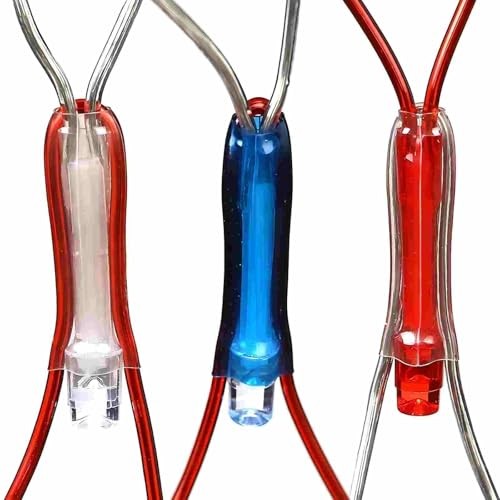 American Flag String Lights,Waterproof 420Led Flag Net Light 6.5 FT x 3.28 FT gallery
