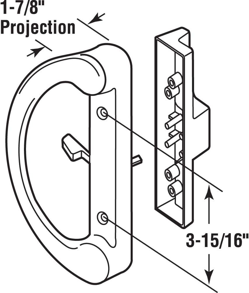 Stylish Tan Door Handle Set - Replace Old Handles with Ease gallery