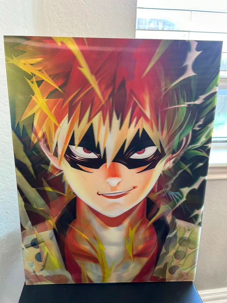 3D Effect Lenticular Poster- Anime Wall Art Decoration Gift