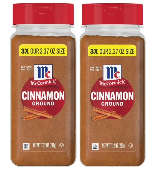 McCormick Kosher Ground Cinnamon, 7.12 oz Bottle (2-Pack) gallery
