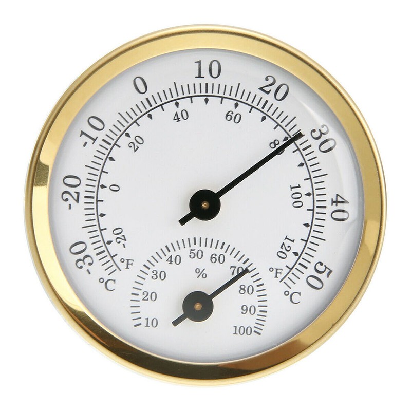 Mini Analog Thermometer Hygrometer Humidity meter Room Indoor Temperature- gallery