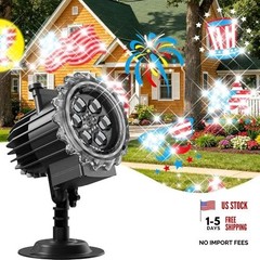 Independence Day Projector Lights Outdoor and Indoor 11 Festival patterns