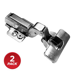 (2-Pack) RCS Series Full Inset 35 Mm Soft Close Nickel 105° Frameless Cabinet Hi