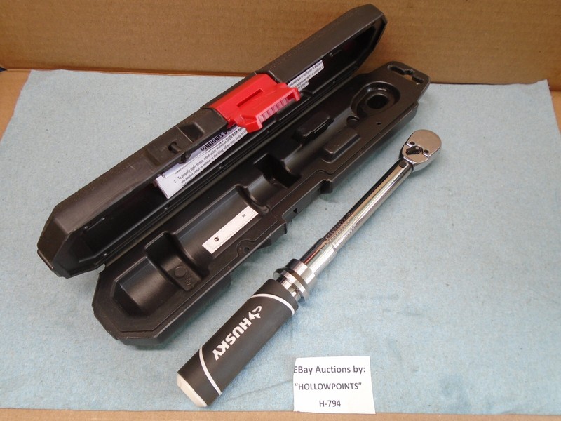 Husky 1/4" torque wrench gallery