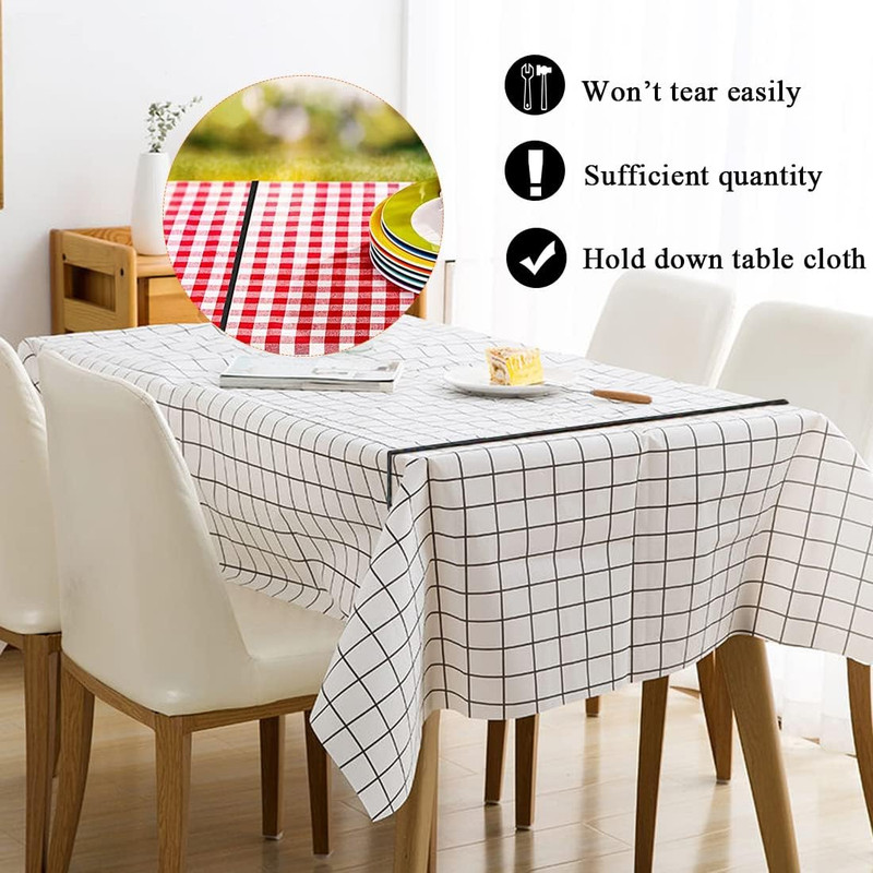 20Pcs Bungee Grips Elastic Bands Tablecloth Strap Band Table Bungees to Hold Dow gallery