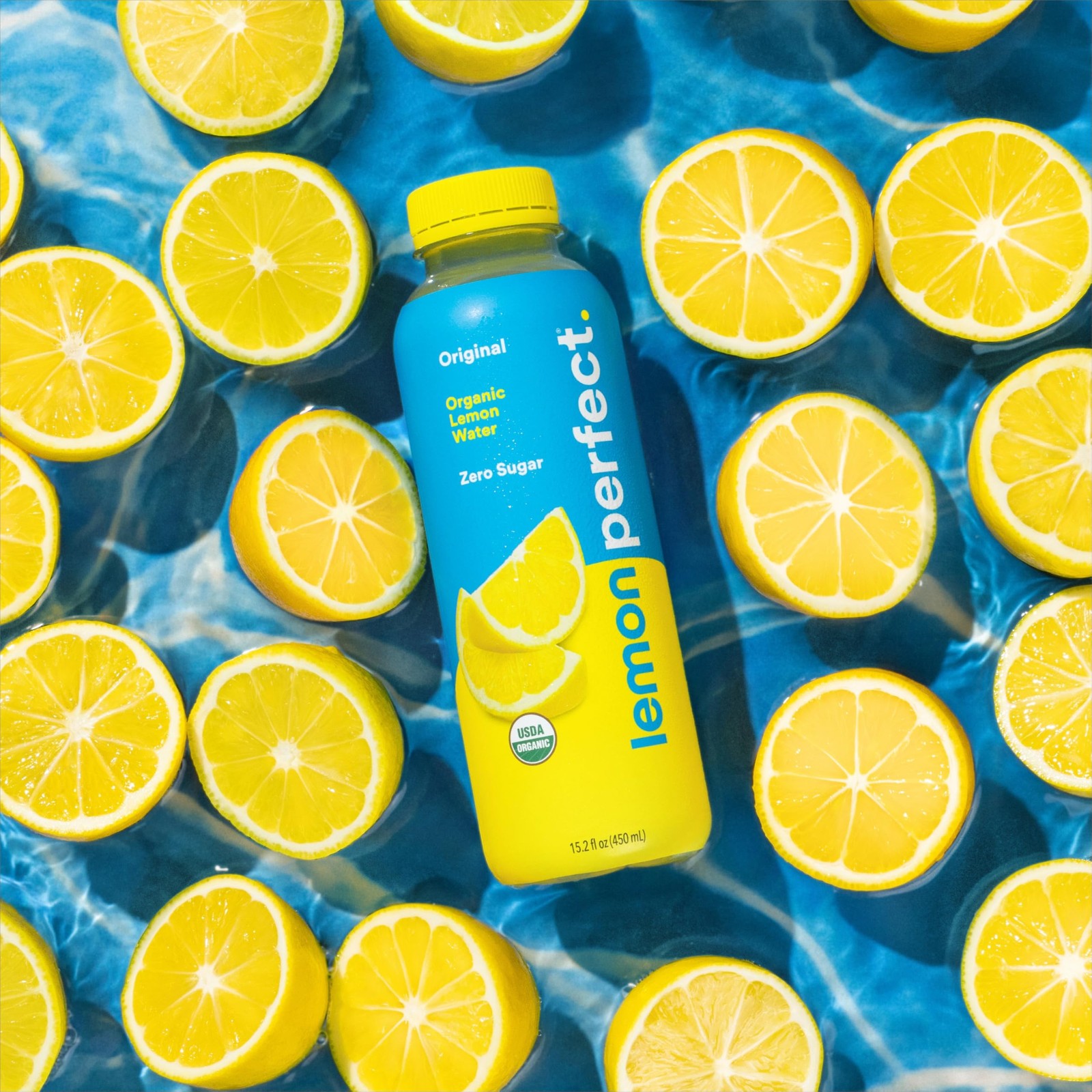 (12 Pack) Lemon Perfect Original Lemon Water, Organic, Zero Sugar, 15.2 Fl Oz gallery