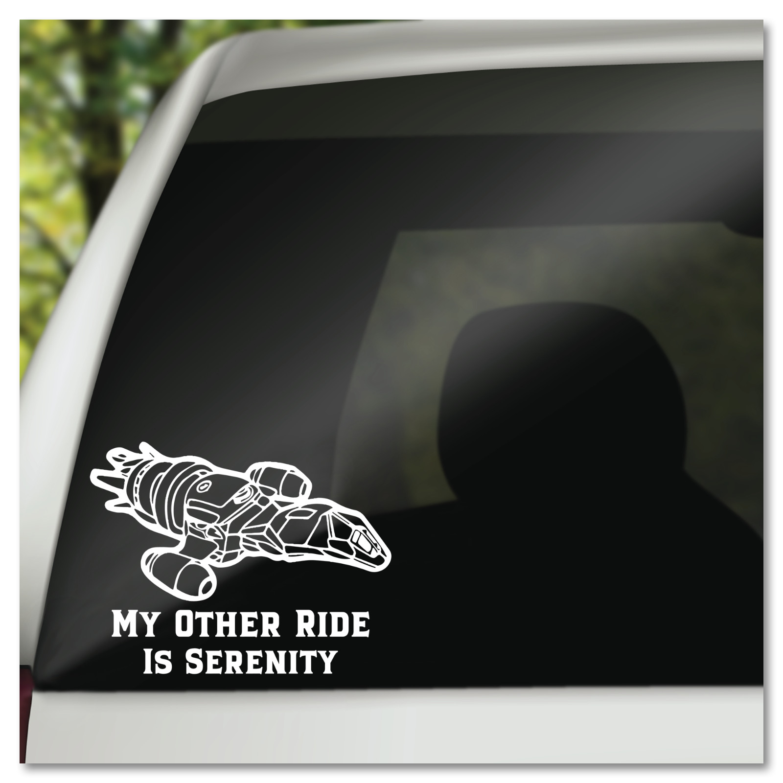 6" My Other Ride Is Serenity Firefly TV Show Vinyl Decal Sticker gallery
