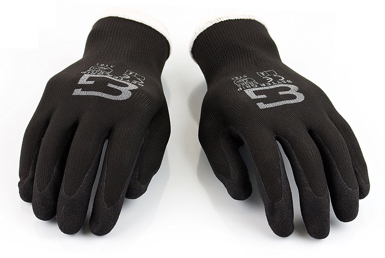 (12 pairs) High Quality Better Grip Ultra-Thin Nylon Latex Work Gloves-BGSB1 gallery