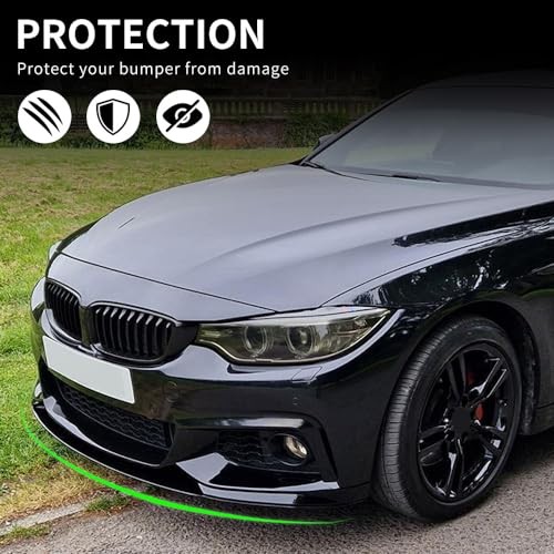 Front Bumper Lip Compatible with (2014-2020) 2014-2020 F32 F33 F36 Gloss Black gallery