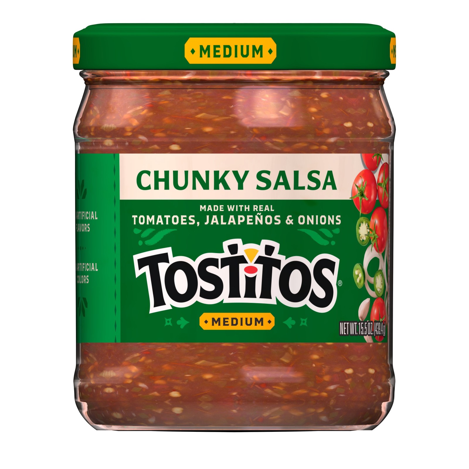 Medium Chunky Salsa, No Artificial Colors, No Artificial Flavors, 15.5 Oz Jar gallery