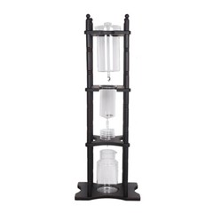 Cold Drip Coffee Maker, Cold Brew Coffee Tower Slow Drip Cold Brew Maker Brown