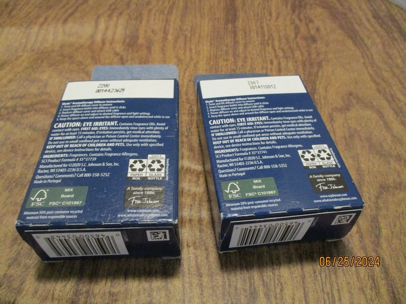 Glade Aromatherapy Cool Mist Oil Diffuser Refill, Find Clarity / Spark Energy gallery