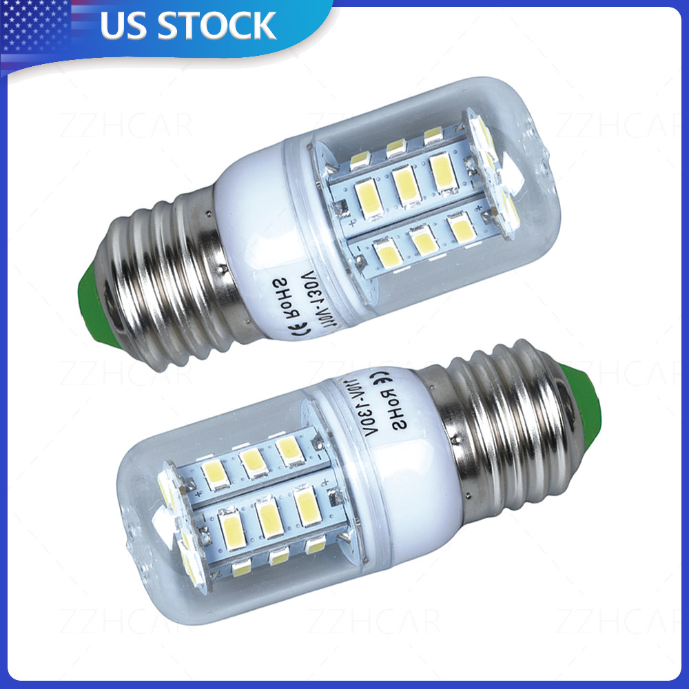 2PCS 5304511738 LED Refrigerator Light Corn Bulb E27 3.5W For Frigidaire Kenmore gallery