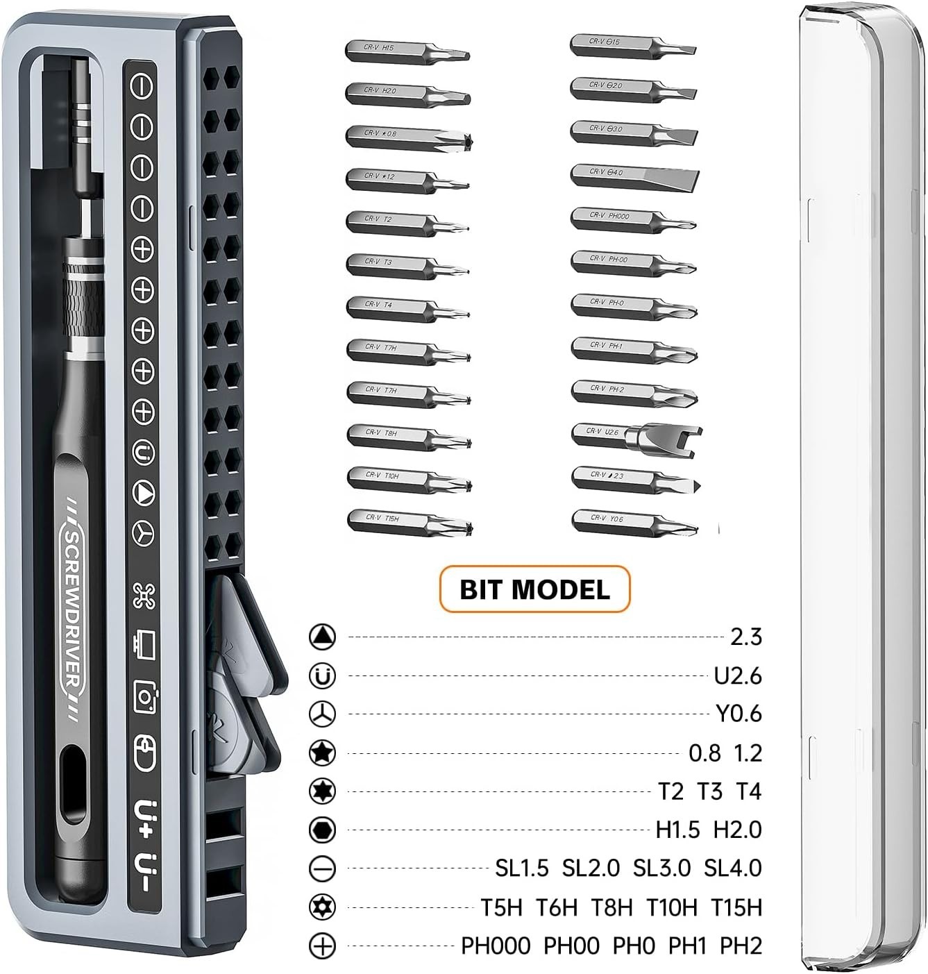 32-In-1 Small Precision Screwdriver Set, Professional Magnetic Mini Repair Tool gallery