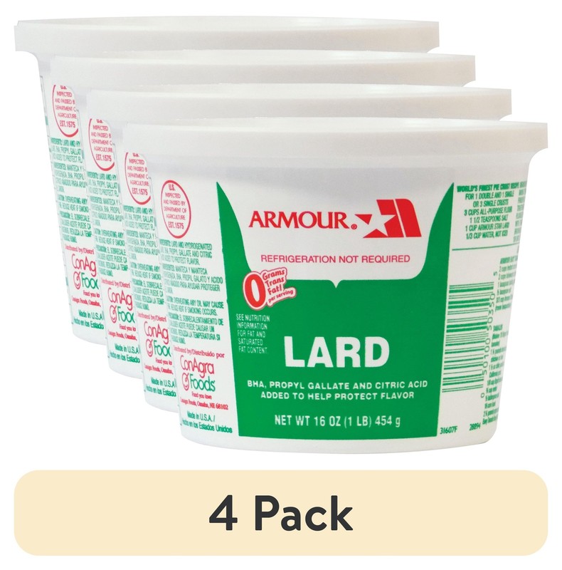 Lard 16 Oz Tub - 4 Pack gallery