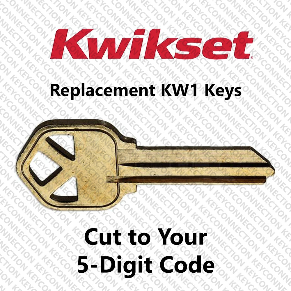 KWIKSET (KW1) 5 Pin Key Cut to Your Code gallery