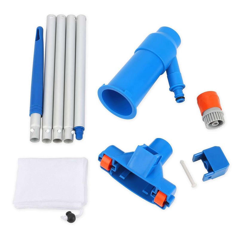 Handheld Vacuum Swimming Pool Jet Cleaner 5Section Pole Ground Spa Pond Fountain gallery
