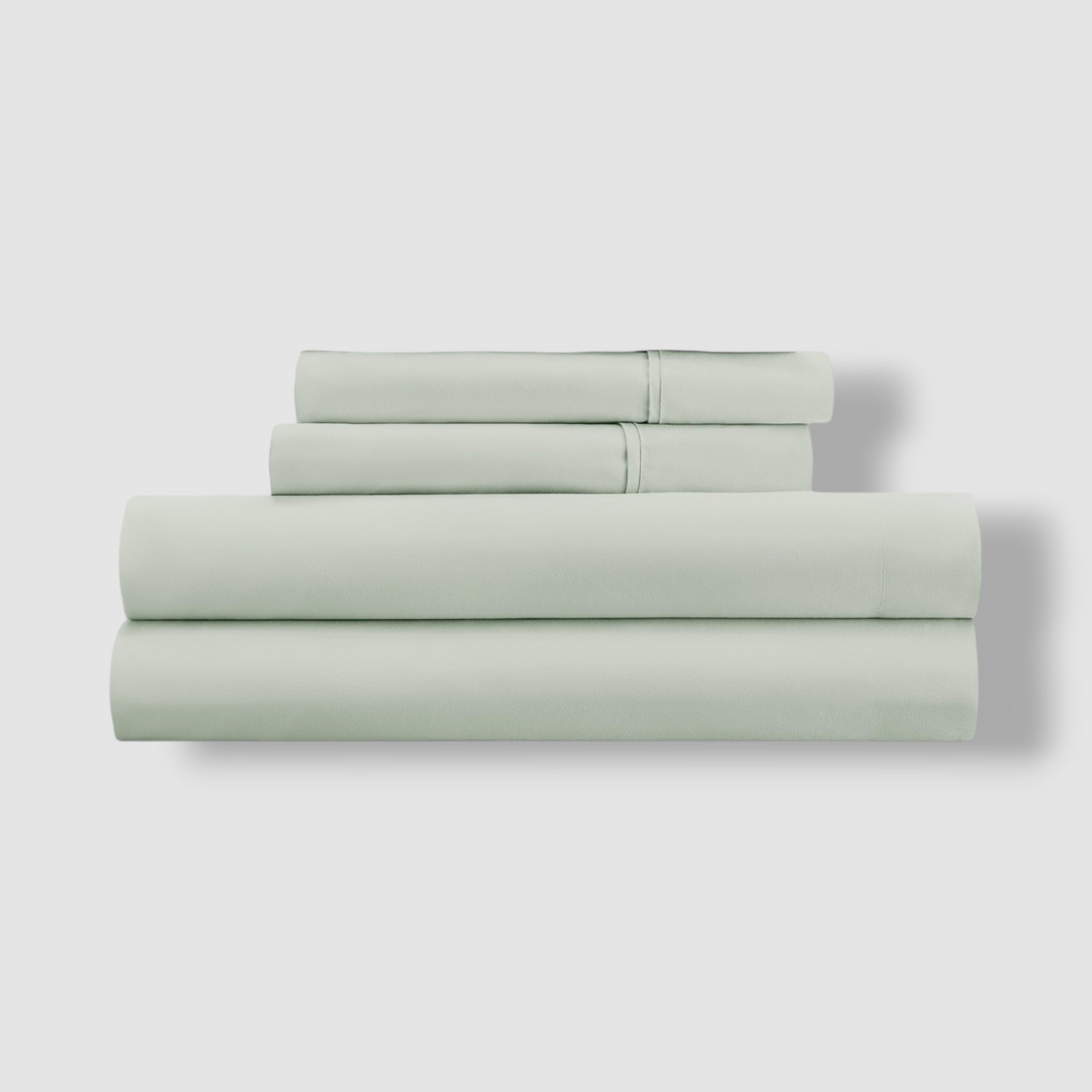 Kaycie Gray Green Microfiber 4-Pc. Sheet Set - Twin Size gallery