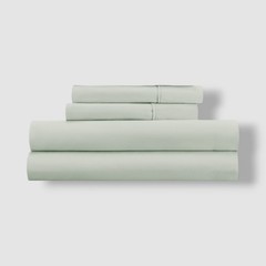Kaycie Gray Green Microfiber 4-Pc. Sheet Set – Twin Size