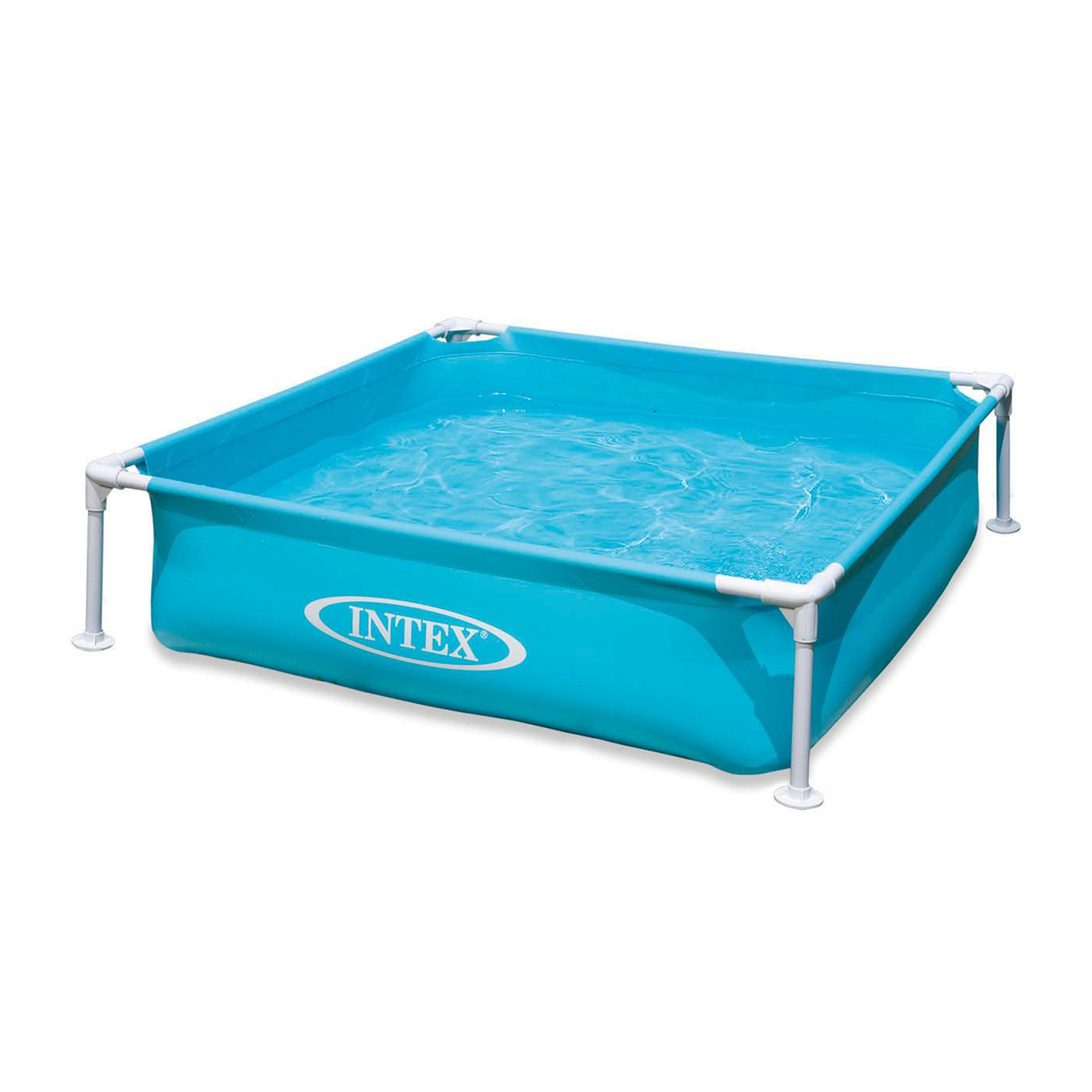 Intex 57173EP 4ft x 12in Mini Frame Beginner Swimming Pool, Blue(Open Box) gallery