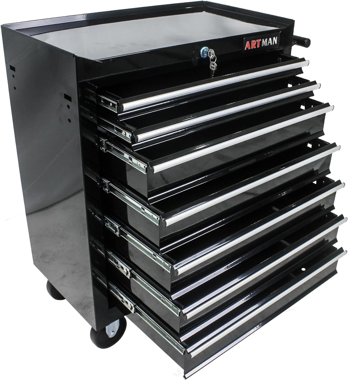 7 Drawers Rolling Tool Chest,Tool Cart on Wheels Tool Box Tool Storage Cabinet gallery