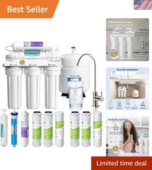 Systems ROES-PH75 Essence Series Alkaline Mineral pH+ 75 GPD 6-Stage WQA Cert…