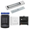 Door Access Control System RFID Keypad 600lb Electric Magnetic Door Lock Kit ... gallery