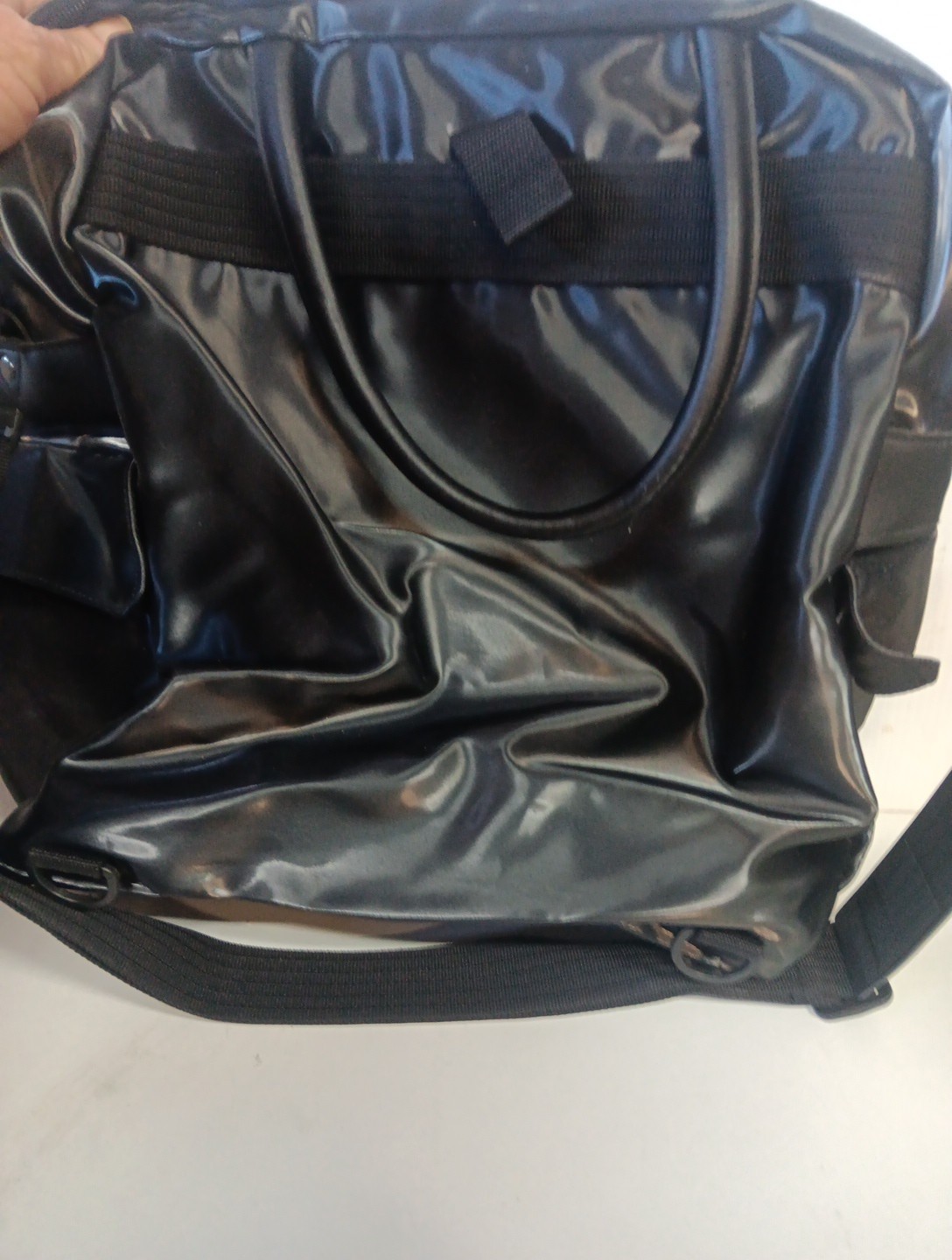 Nylon Plastic Backpack Waterproof Bag 2