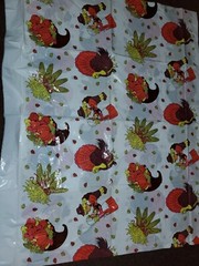 54″ x 72″ PLASTIC THANKSGIVING TABLE COVERING NEW FAST SHIPPING