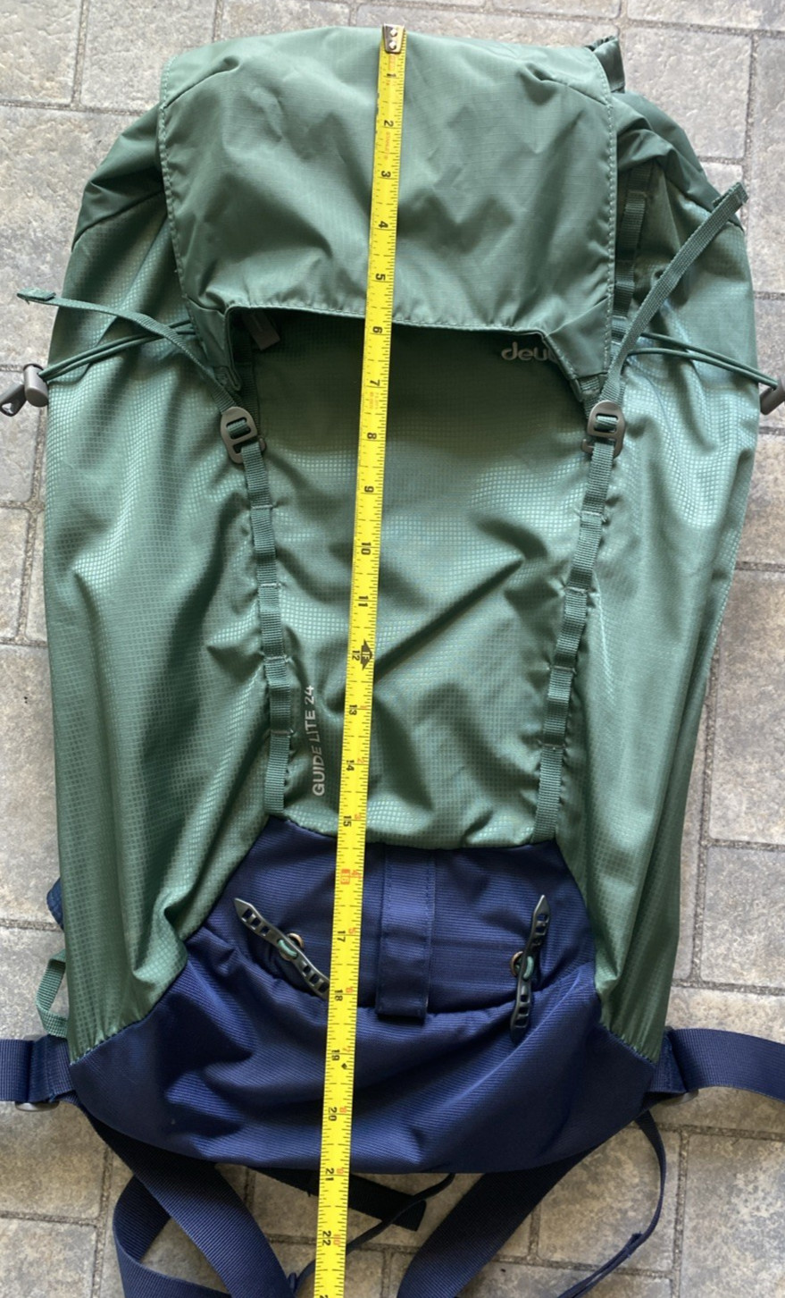 Deuter Guide Lite 24 Hiking Backpack Green/Blue 5