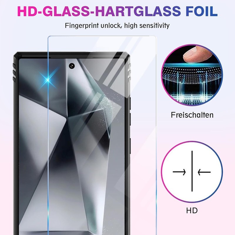 For Samsung Galaxy S26 Ultra Case /S26/S26 Plus Phone Cover + Tempered Glass gallery