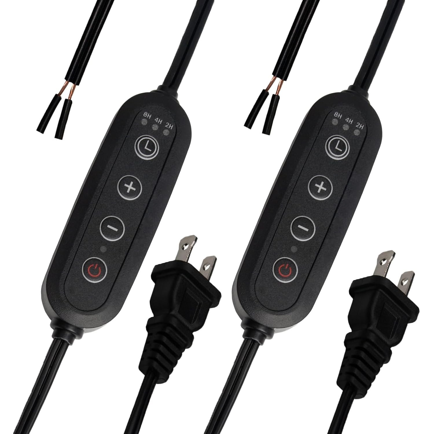 2Pack Plug-in Dimmer 110-120V Timer Switch Wire for Grow Lights Aromatherapy Dif gallery