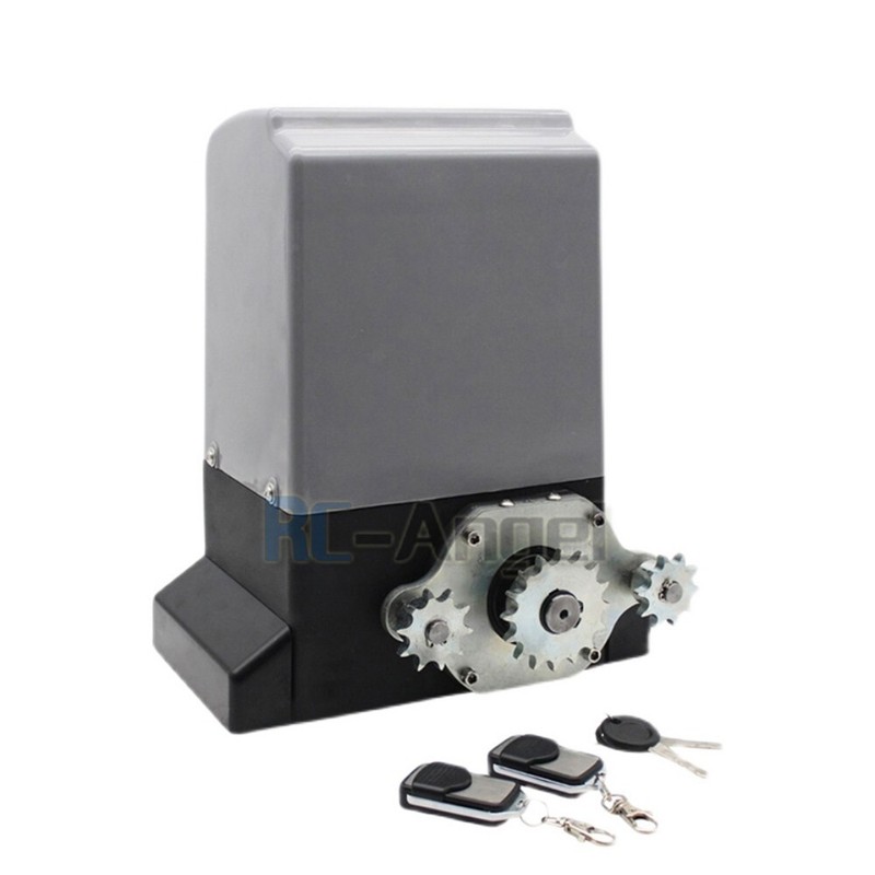 4400lbs Electric Automatic Sliding Gate Opener Motor APP+Keypad+4 Remote Control gallery