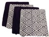 Decorative Throw Pillow Covers Set of 4 Zipper closure Purple 18x18 NEW Set of 4 gallery