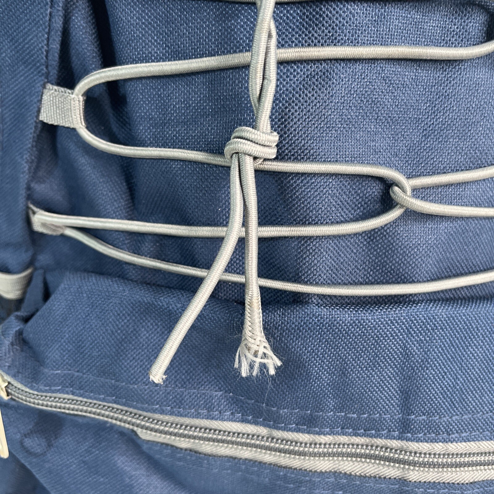 Backpack Blue Hiking Laptop Compartment 15x11” Basic School Bug Out Bag Utility 2